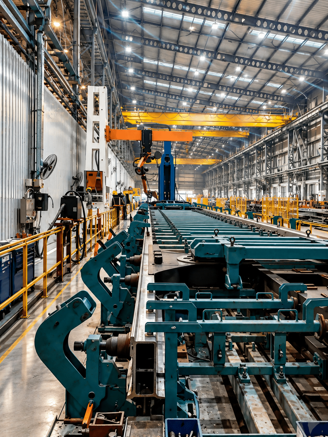 Automated Steel Fabrication Hall