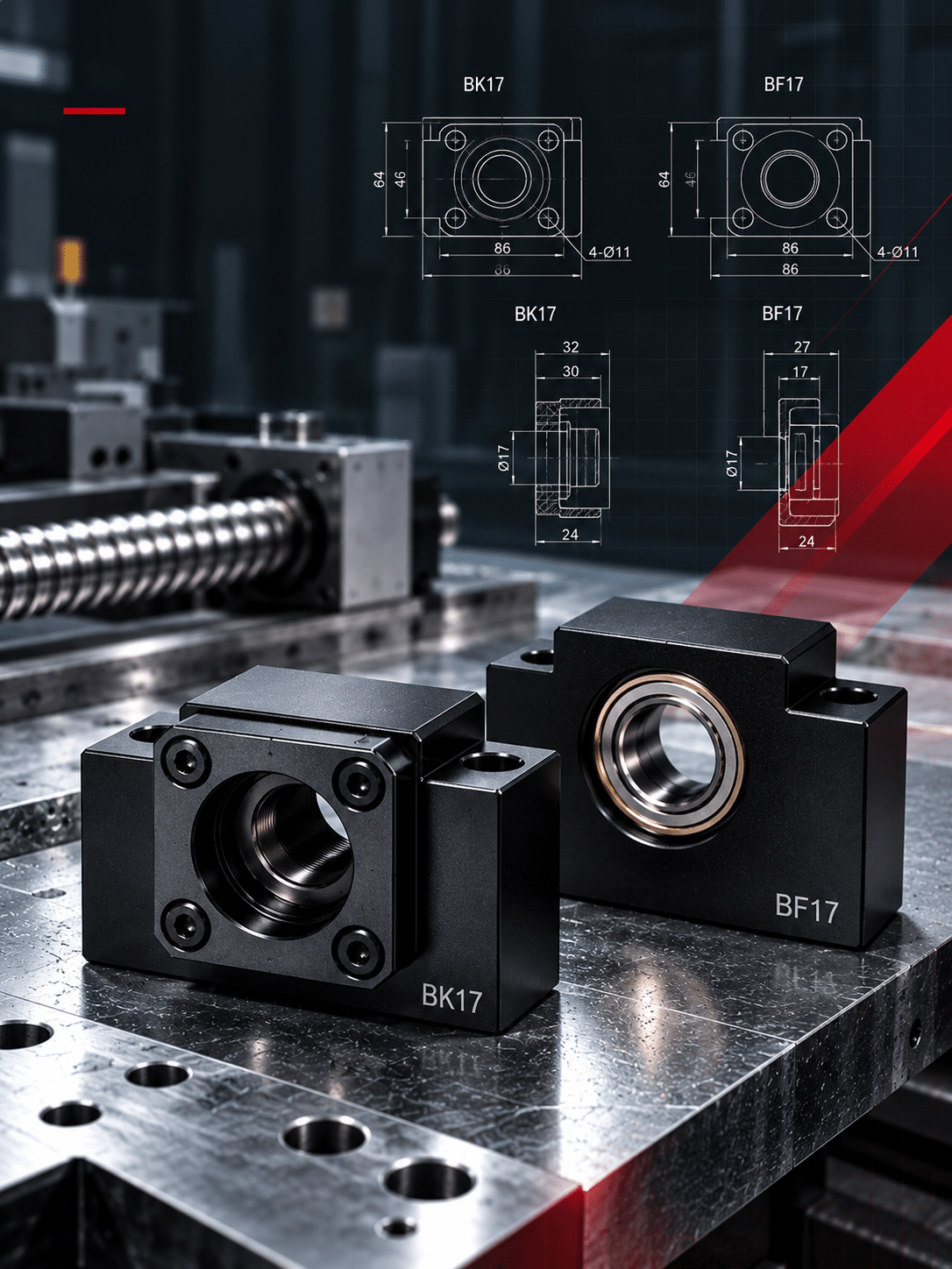 BK17 BF17 Precision Support Units