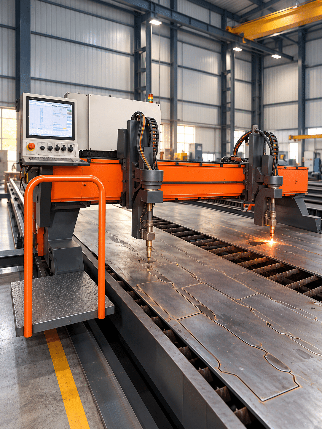 Industrial CNC Plasma Cutting Workshop (1)