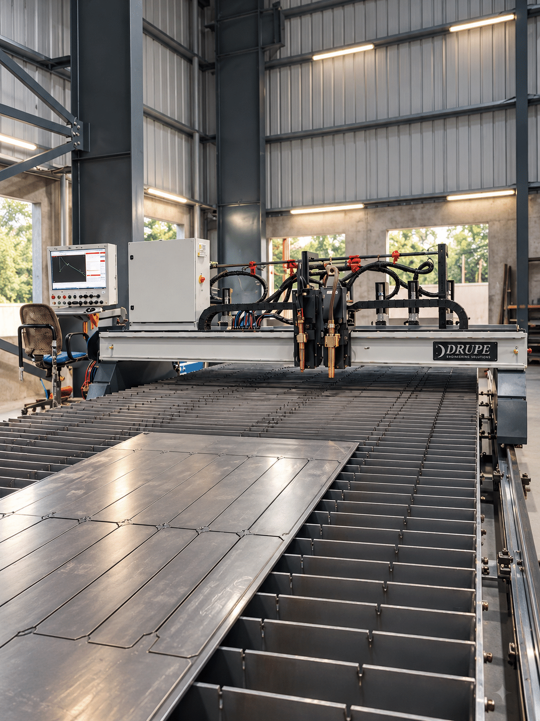 Modern CNC Cutting Workshop