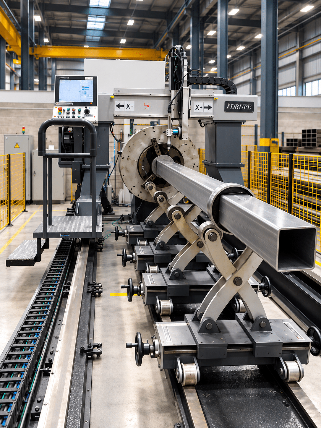 Modern DRUPE Factory Pipe Processing Machine